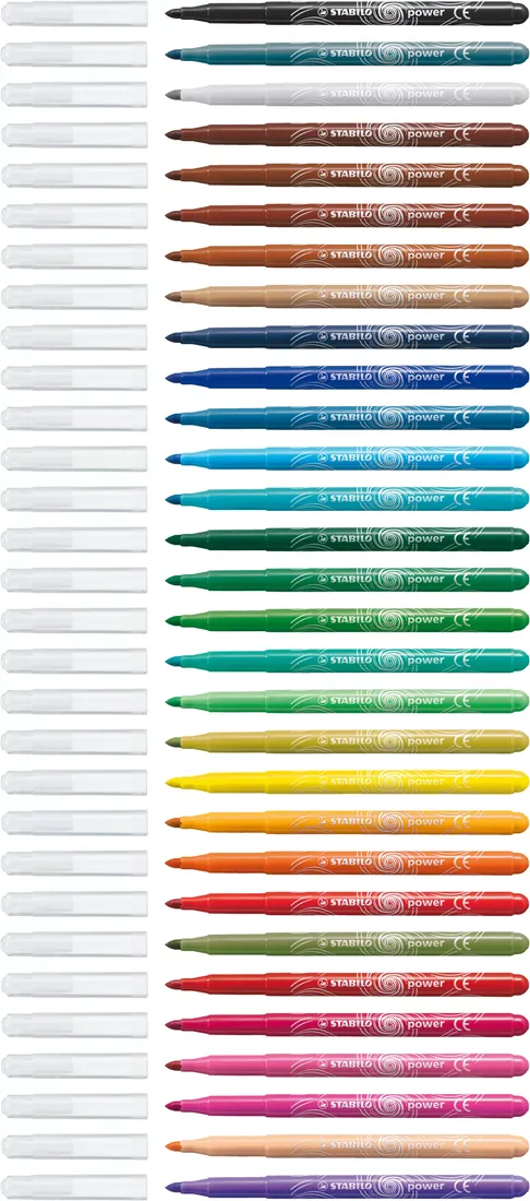 flamastry-power-30-sztuk-stan-nowy