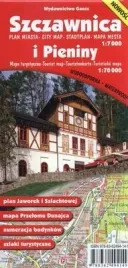 szczawnica-plan-miasta-1-7-000-i-pieniny-mapa-turystyczna-1-70-000-wyd-3