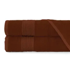 2x-recznik-do-rak-twarzy-bambusowy-50x90-czekolada-500g-m2-zestaw-komplet