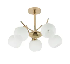 lampa-wiszaca-amos-sufitowa-zlota-5x40w-e27-klosze-biale-mleczne-kuliste