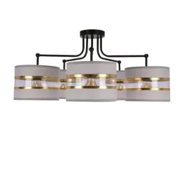 lampa-wiszaca-andy-5x40w-e27-czarna-abazur-cylindryczny-szary-zloty