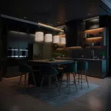 lampa-wiszaca-combi-nad-stol-czarna-abazury-tkaninowe-bezowe-4x60w-e27-pomieszczenie-salon-jadalnia-kuchnia-sypialnia-uniwersalne