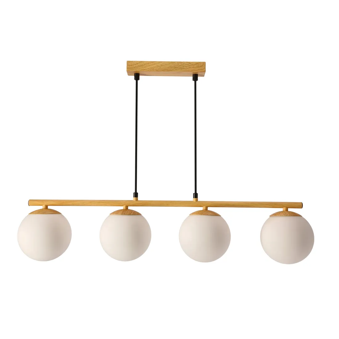 skandynawska-lampa-wiszaca-nad-stol-carrine-drewniana-4xe14-klosze-biale