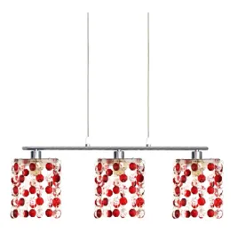 lampa-wiszaca-classic-zwis-na-linkach-3x40w-g9-chrom-czerwone-krysztalki