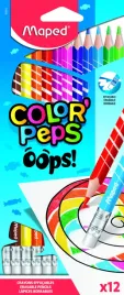 kredki-trojkatne-scieralne-z-gumka-colorpeps-oops-maped-12-kolorow