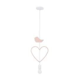 lampa-wiszaca-do-pokoju-dzieciecego-serce-ptaszek-rozowa-iq-kids-heart-b