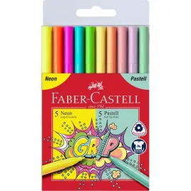 flamastry-grip-faber-castell-5-kolorow-neonowych-5-kol-pastelowych-w-etui