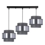 3-punktowa-lampa-wiszaca-nad-stol-czarna-abazur-szary-srebrny-hare-sufitowa