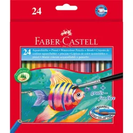 kredki-akwarelowe-z-pedzelkiem-rybka-faber-castell-24-kolory