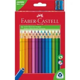 kredki-olowkowe-trojkatne-jumbo-faber-castell-30-kolorow-temperowka