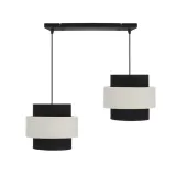 lampa-wiszaca-benta-nad-stol-czarna-kremowa-2x40w-e27-abazur-ratan-tkanina