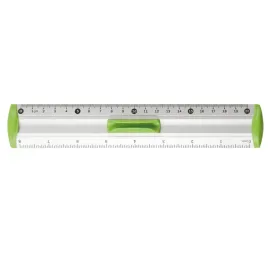 linijka-aluminiowa-tetis-20-cm-uchwyt-zielony