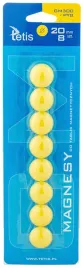 magnesy-do-tablic-tetis-zolte-gladkie-20mm-8