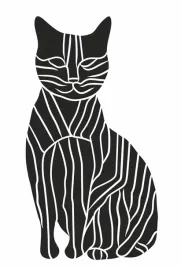 plakat-68x101cm-zebra-w-kocim-ciele