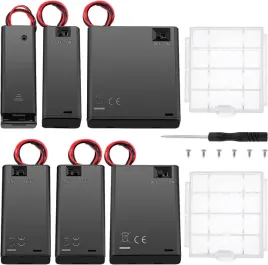 zestaw-6-koszykow-na-baterie-aa-z-wlacznikiem-i-kablem-2-pojemniki-diy