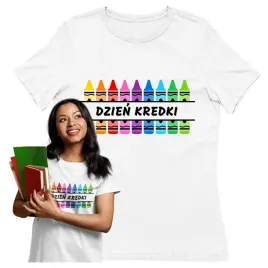 damska-koszulka-na-dzien-kredki-do-przedszkola-szkoly-t-shirt