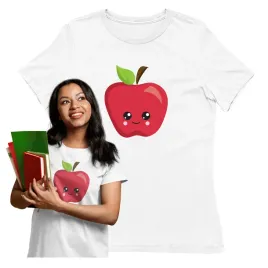 damska-koszulka-na-dzien-jablka-do-przedszkola-szkoly-t-shirt