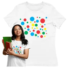 damska-koszulka-na-dzien-kropki-do-przedszkola-szkoly-t-shirt