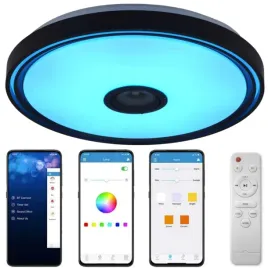 lampa-plafon-led-czarny-rgb-72w-glosnik-bluetooth-pilot-aplikacja-pamiec