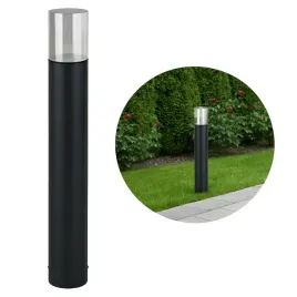 lampa-ogrodowa-stojaca-slupek-zewnetrzny-czarna-szklo-chrom-80cm-e27-duza
