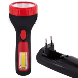 latarka-2-w-1-akumulatorowa-led-3w-ladowana-na-230v-3-tryby-swiecenia-2-led