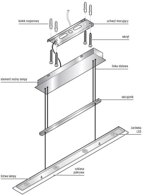 lampa-wiszaca-led-16w-regulacja-wysokosci-metal-do-kuchni-jadalni-nad-stol