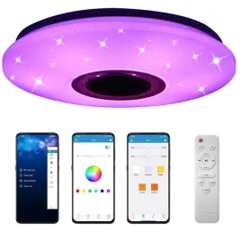 lampa-plafon-led-rgb-72w-glosnik-bluetooth-pilot