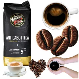 kawa-ziarnista-1kg-arabica-92percent-robusta-8percent-palona-vergnano-antica-bottega
