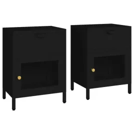 szafki-nocne-2-szt-czarne-40x30x545-cm-stal-i-szklo