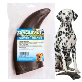gryzak-dla-psa-rog-bawoli-naturalny-przysmak-do-gryzienia-arquivet-20-cm