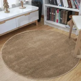 dywan-do-salonu-portofino-jednokolorowy-kolo-bezowy-n-200-cm