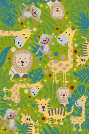 dywan-dla-dzieci-agnella-jungla-zielony-funky-160x220-cm