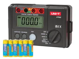 miernik-rezystancji-uziemnienia-uni-t-ut522-multimetr-elektroniczny-komplet