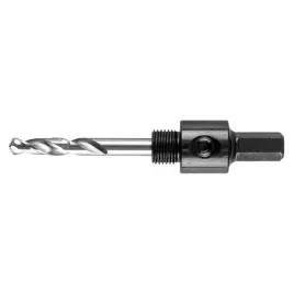 adapter-do-otwornic-bi-metalowych-14-30-mm-hex-z-wiertlem-pilotujacym