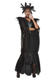 stroj-wiedzmy-przebranie-kruk-kostium-horror-m