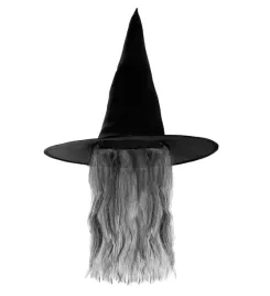 kapelusz-czarownicy-z-wlosami-czarny-wiedzma-czapka-halloween-horror