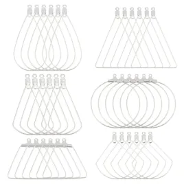 unicraftale-6-rodzajow-hipoalergiczne-hollow-kolczyki-ze-stali-nierdzewnej