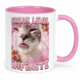 kubek-rozowy-freak-level-infinite-viral-tiktok-mem