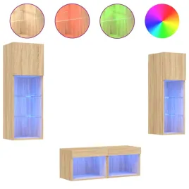 szafki-tv-led-rgb-dab-sonoma-4-szt-90x30x30-30x30x90cm
