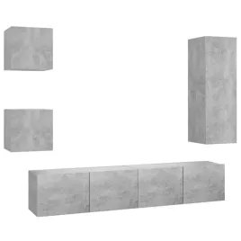 wiszaca-szafka-rtv-5-szt-beton-90x30x30-cm
