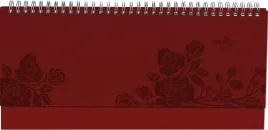tisch-querkalender-nature-line-flower-2024