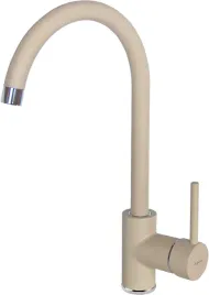 bateria-kuchenna-deante-zenith-piaskowa-mosiadz-jednouchwytowa