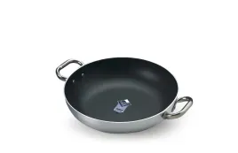 pentole-agnelli-fama10sel24-patelnia-aluminiowa-24-cm-2-uchwyty-stal