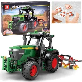 klocki-konstrukcyjne-zdalnie-sterowany-traktor-z-bronami-1664-ele-za5798