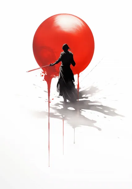 plakat-70x100cm-samotny-samuraj
