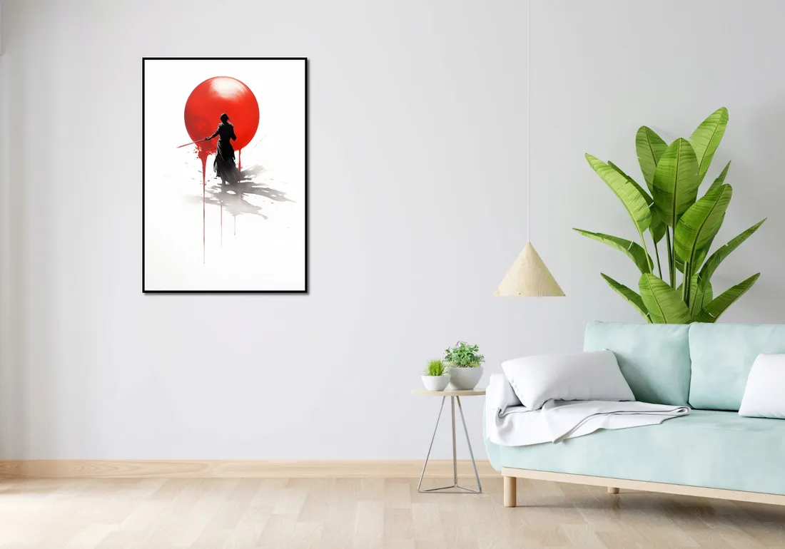 plakat-70x100cm-samotny-samuraj