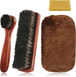 szczotka-do-czyszczenia-butow-4x-woskowania-naturalne-wlosie-konskie-zestaw