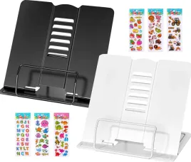 stojak-do-czytania-na-ksiazki-na-biurko-2x-metalowe-do-szkoly-regulowane