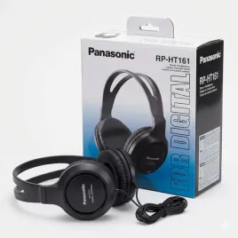 panasonic-rp-ht161-sluchawki-przewodowe-panasonic-rp-ht161-nauszne-czarne