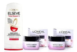 prezent-urodzinowy-zestaw-kosmetykow-dla-kobiet-kremy-loreal-odzywka